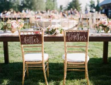 Pink & Gold Barn Wedding