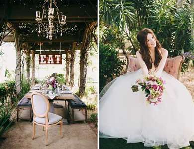 Vintage Garden Wedding Inspiration - Blog Đám cưới