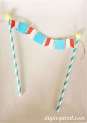 DIY Circus Theme Cake Topper (2)