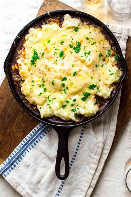 Skillet shepherds pie khỏe mạnh