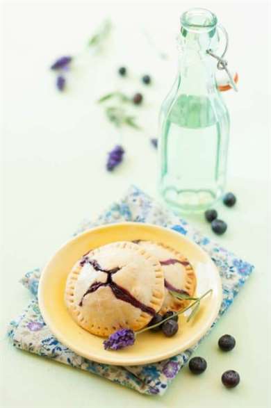 Blueberry lavander hand pies 2