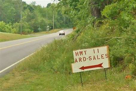 HWY 11 Yardsales