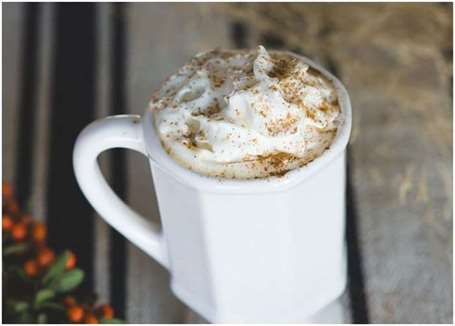 Maple pecan latte