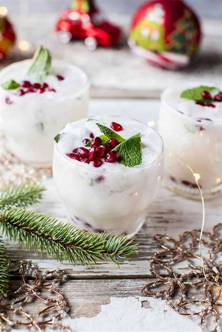 Mojito giáng sinh trắng