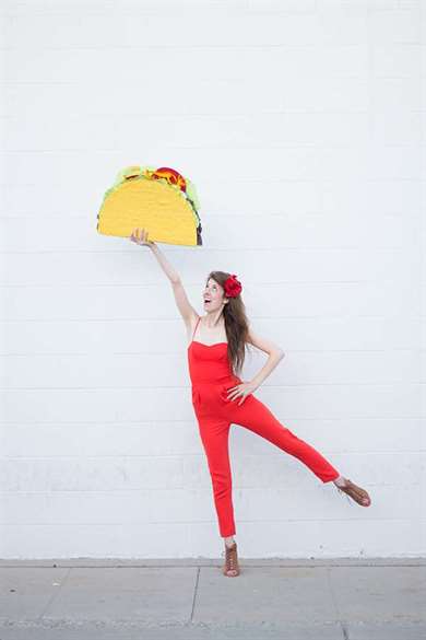 Tự làm taco pinata