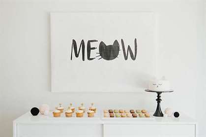 Diy% 22meow% 22 canvas