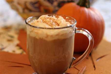 Pumpkin pie latte