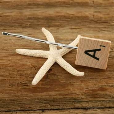 Scrabble bobby pin