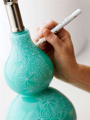 27 đèn Sharpie đèn nghệ thuật trắng