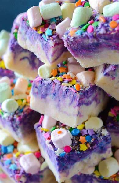 Unicorn fudge