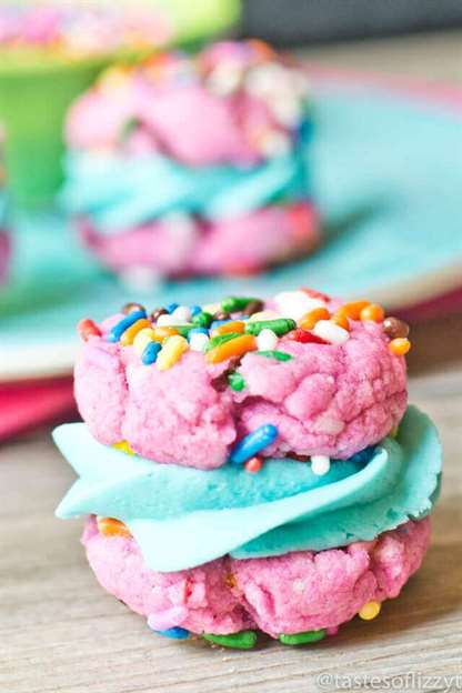 Funfetti cake mix cookie