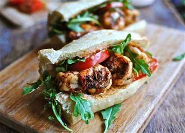 Công thức món tôm po boy