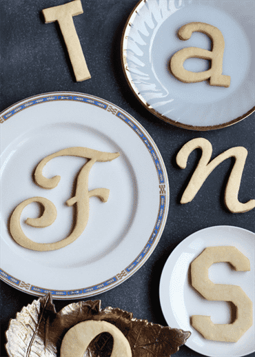 24 hướng dẫn về typography cookie