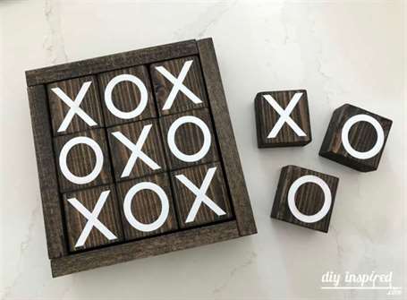 Trò chơi Tic Tac Toe bằng gỗ