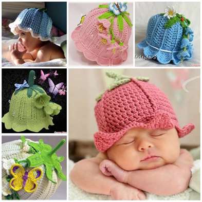 Crochet-Bluebell-Hats-DIY