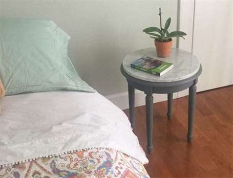 Upcycled Side Table Makeover