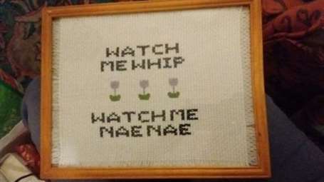 Nae nea cross stitch