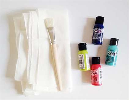 DIY Brush Stroke Scarf - Style Blog