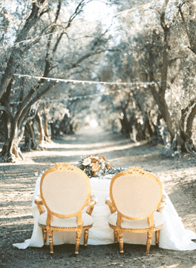 Gold Ethereal Wedding Inspiration - Lấy cảm hứng từ điều này