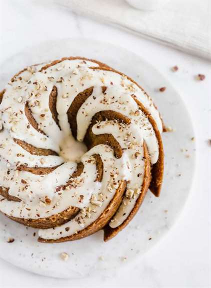 Hazelnut Chai Spice Bundt Cake Recipe