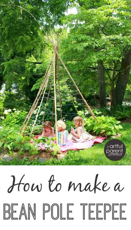 Tự làm đậu cực teepee