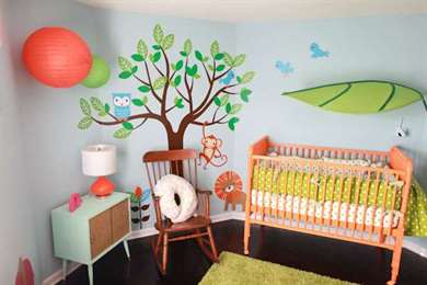 Jungle Themed Nursery