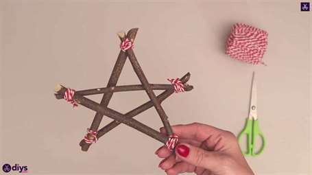 DIY twig star craft