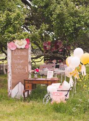 Rustic Pink Farm Baby Shower - Lấy cảm hứng từ cái này