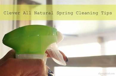 Tất cả các mẹo làm sạch tự nhiên vào mùa xuân thông minh