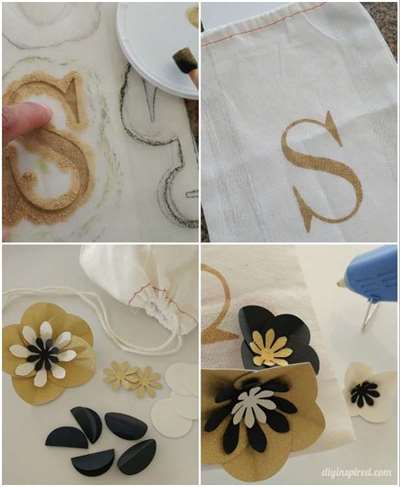 how-to-make-a stenciled-gift-bag-with-paper-flowers-diy-Inspi-Inspiron