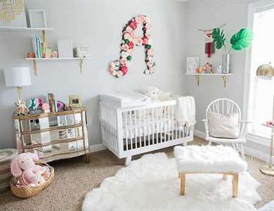 Plush Pink & White Nursery - Lấy cảm hứng từ điều này