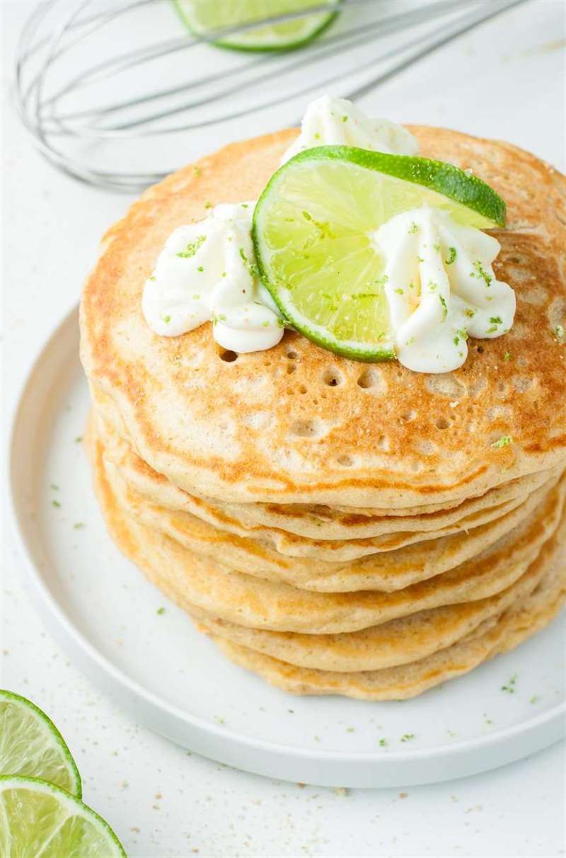 Công thức làm bánh pancake chìa khóa chanh tự làm