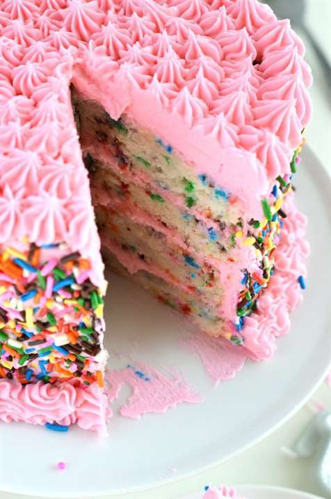 Gluten free funfetti cake