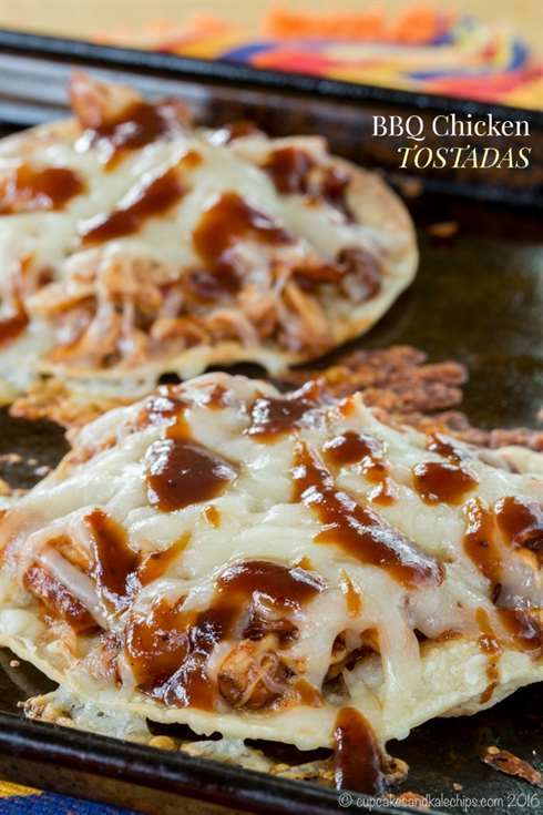 Bbq gà tostadas