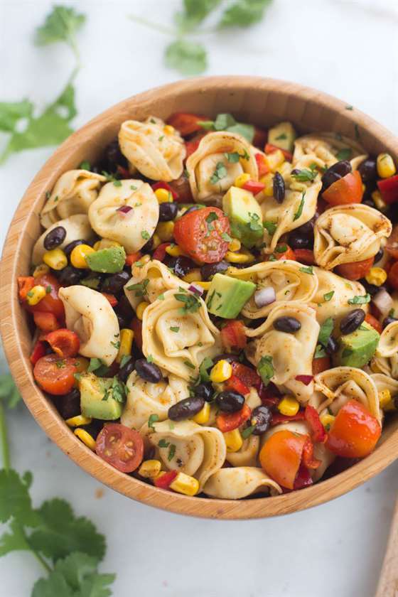 Salad mì ống tây nam tortellini