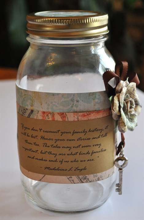 Journal-in-a-jar