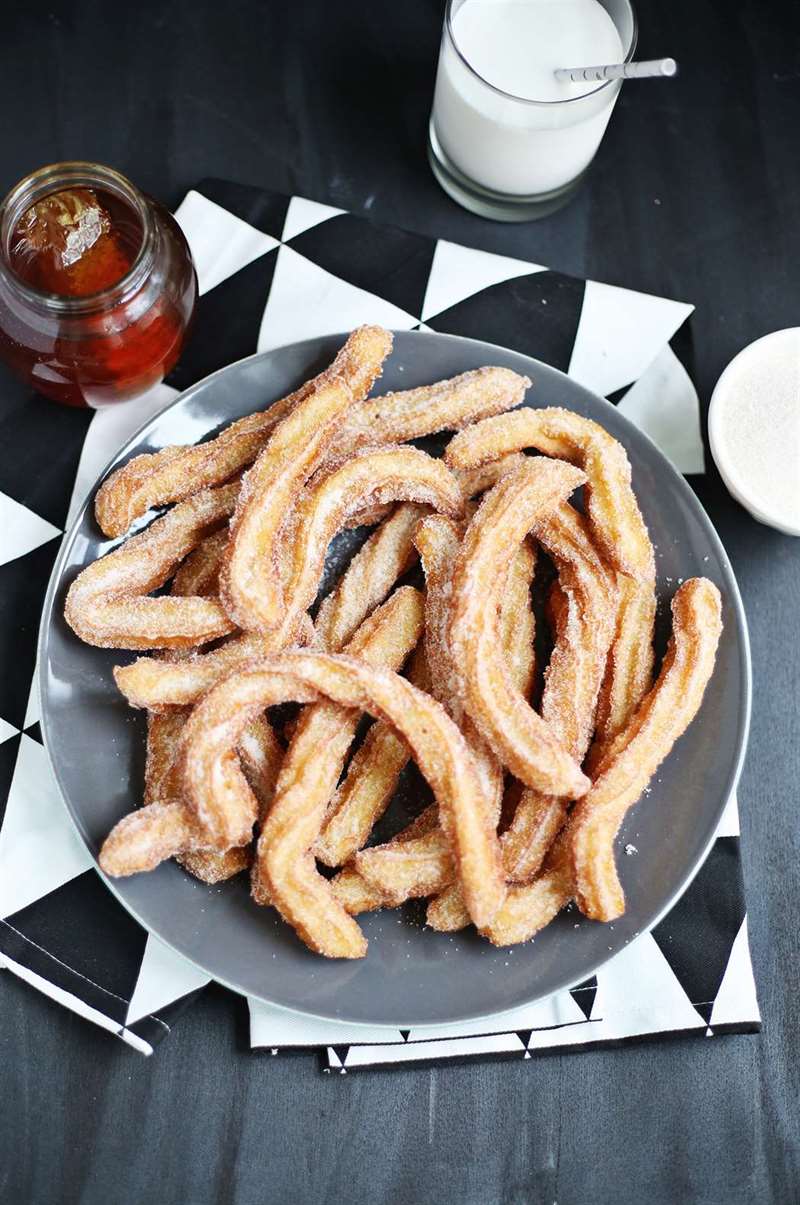 Công thức bánh churros bột ngô