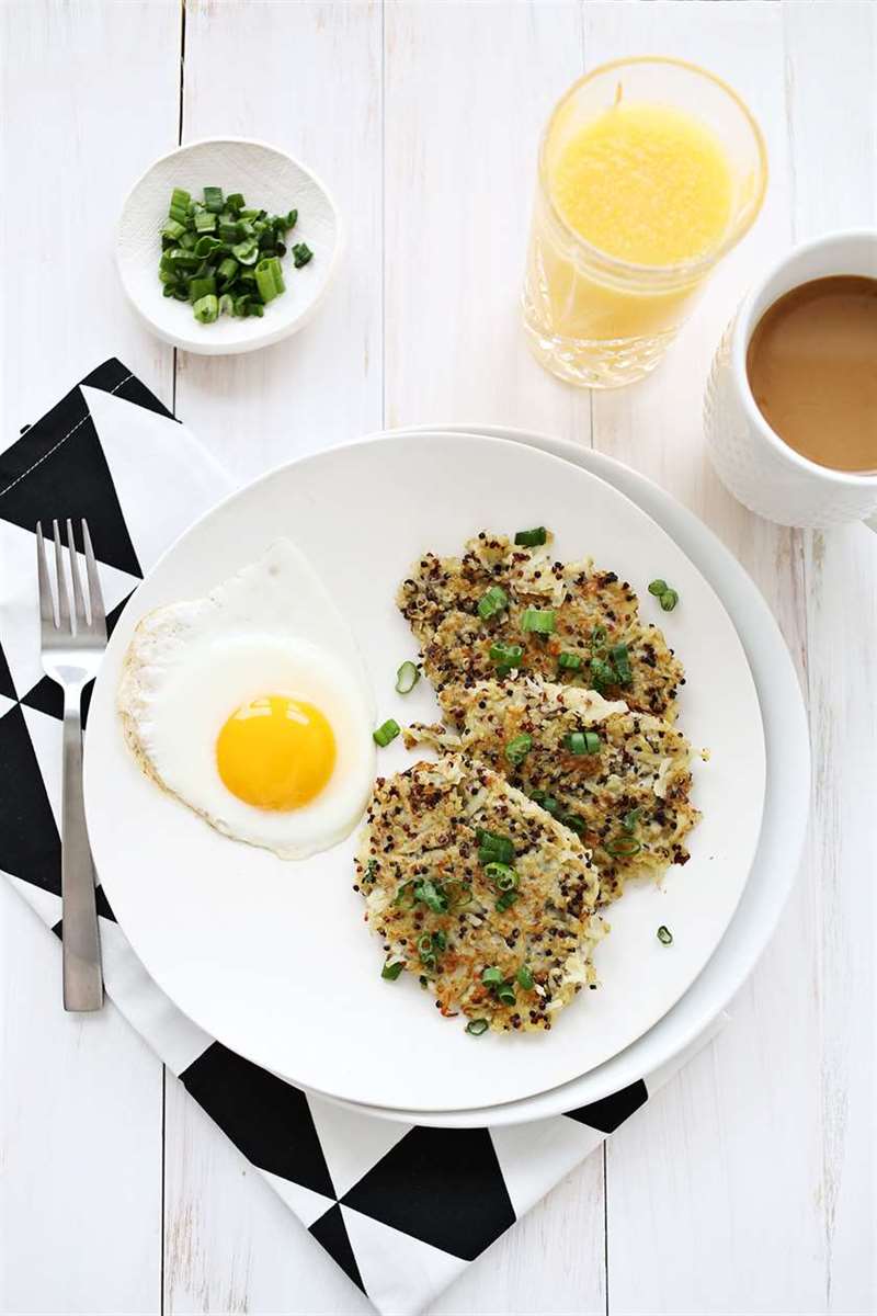 Quinoa bữa sáng băm