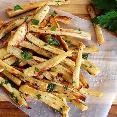 Parsnips truffle fries