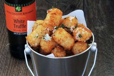 Parm truffle tater tots