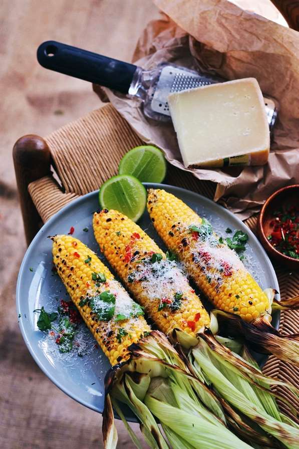 grilled corn with truffle oil.jpg