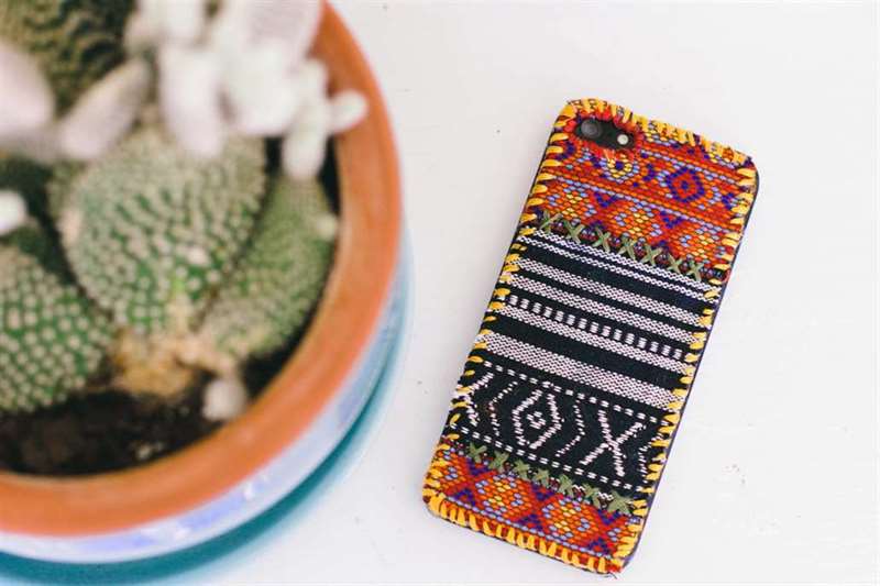 Bao điện thoại Diy Tapestry