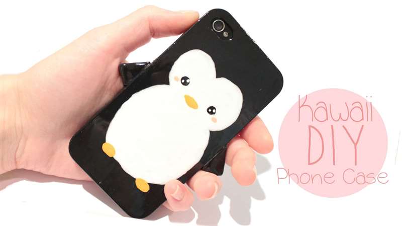 Vỏ điện thoại DIy Penguin