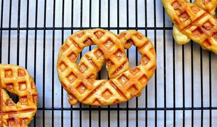 Bánh quy mềm Waffled