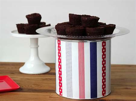 Coffee Can Cake Stand