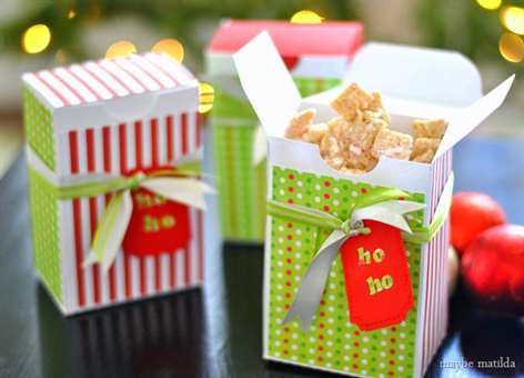 Peppermint Chex Mix Party Ủng hộ DIY