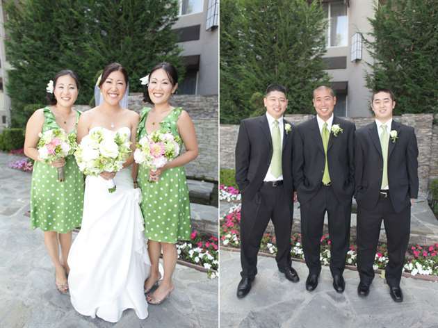 1643837490 896 Green Polka Dot Manhattan Beach Wedding