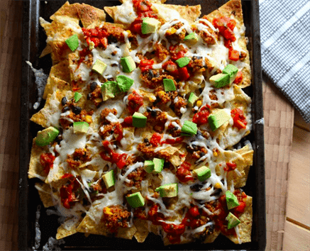 Quinoa nachos nạp