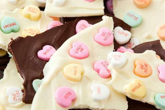 Sweetheart Chocolate Bark - Kẹo ngày lễ tình nhân