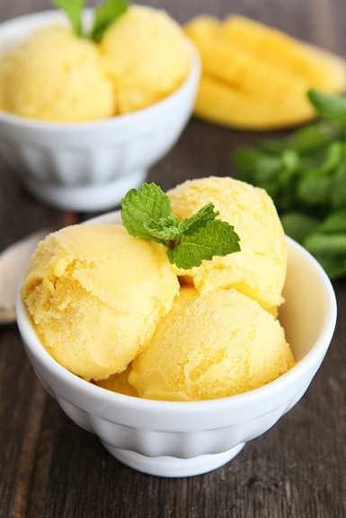 Sorbet xoài dứa 1